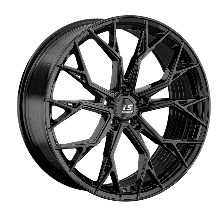 Диск LS RC61 9*21 38,5 5*108 63,4 BK LS FlowForming конус