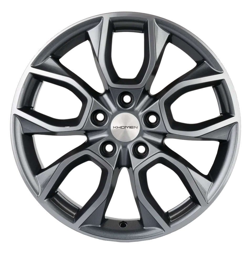 Диск KHW1713 (ZV 17_Kodiaq/Tiguan) 7*17 40 5*112 57,1 GRAY-FP KHOMEN Wheels KHW102508