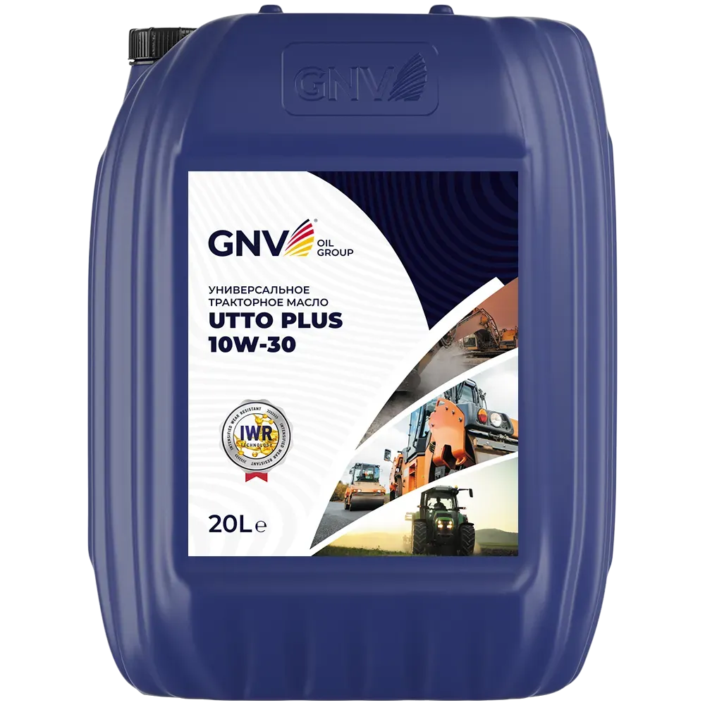 Универсальное масло GNV UTTO Plus 10W30 GL-4 TO-2 20 л