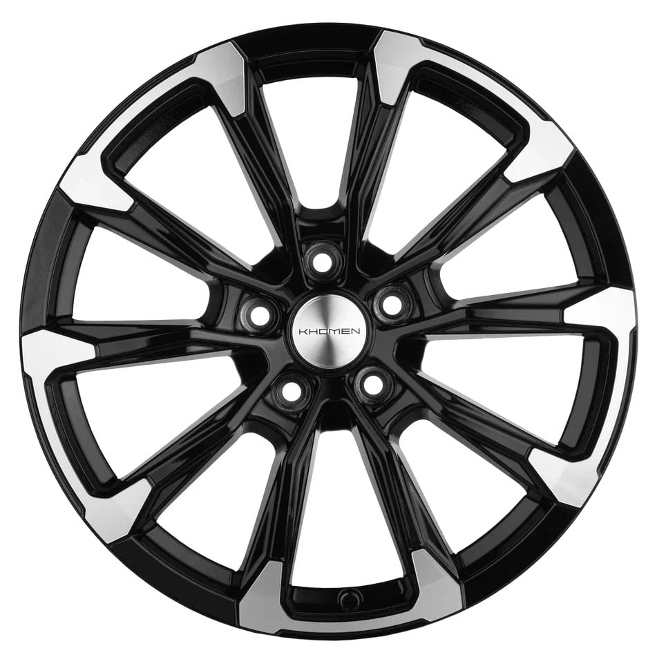 Диск KHW1808 (18_ZV Outlander) 7,5*18 38 5*114,3 67,1 BLACK-FP KHOMEN Wheels KHW103633