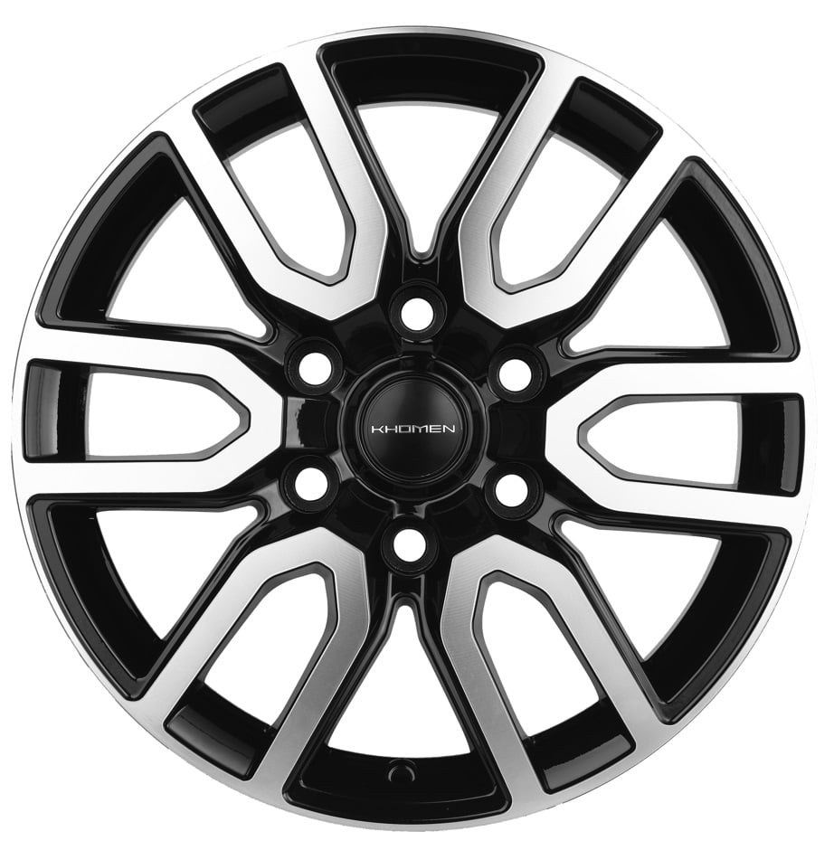 Диск KHW1723 (Toyota Fortuner/Hilux) 8*17 30 6*139,7 106,1 BLACK-FP KHOMEN Wheels KHW111019