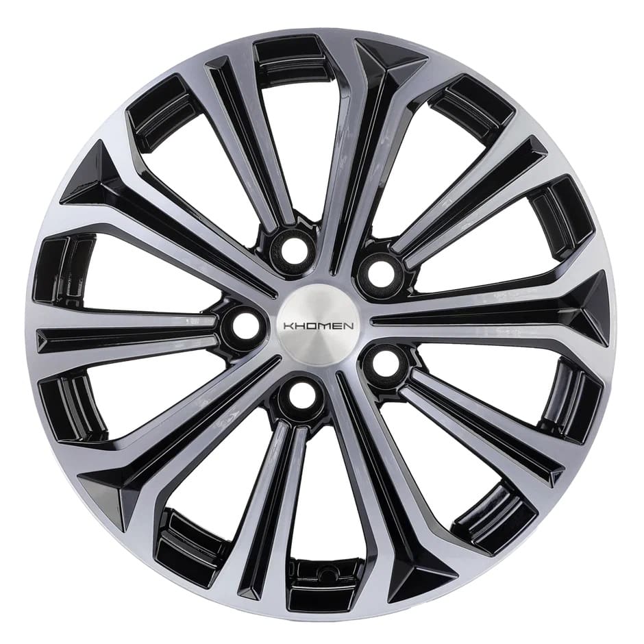 Диск KHW1610 (ZV 16_Tiggo 3) 6,5*16 45 5*108 60,1 BLACK-FP KHOMEN Wheels KHW109053