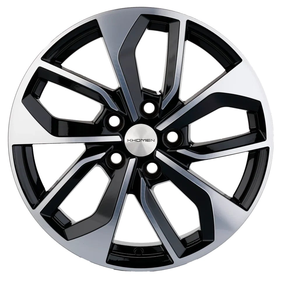 Диск KHW1703 (ZV 17_Chery Tiggo 3) 7*17 45 5*108 60,1 BLACK-FP KHOMEN Wheels KHW105615