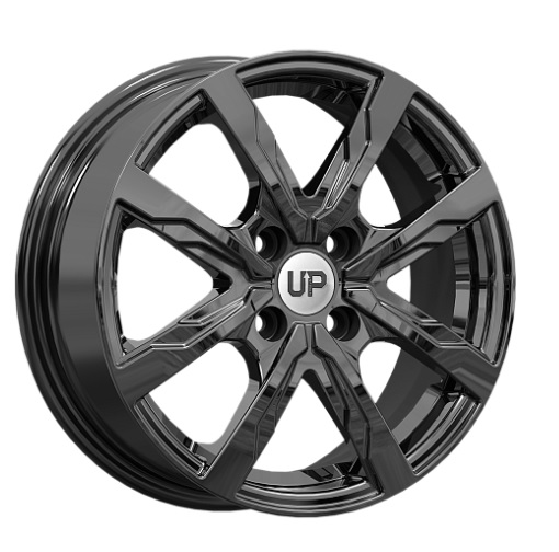 Диск Up122 6*15 40 4*114,3 66,1 New Black Wheels UP 82237