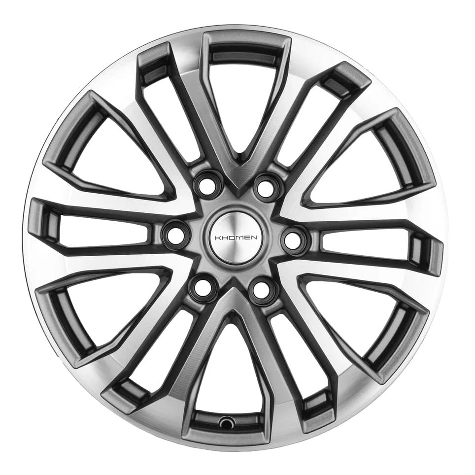 Диск KHW1805 (ZV 18_Toyota LC Prado) 7,5*18 25 6*139,7 106,1 GRAY-FP KHOMEN Wheels KHW103505