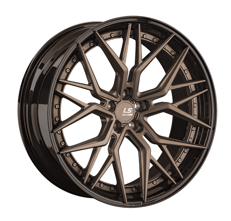 Диск LS FG35 10*22 18 5*112 66,6 BZ/BK LS Forged конус