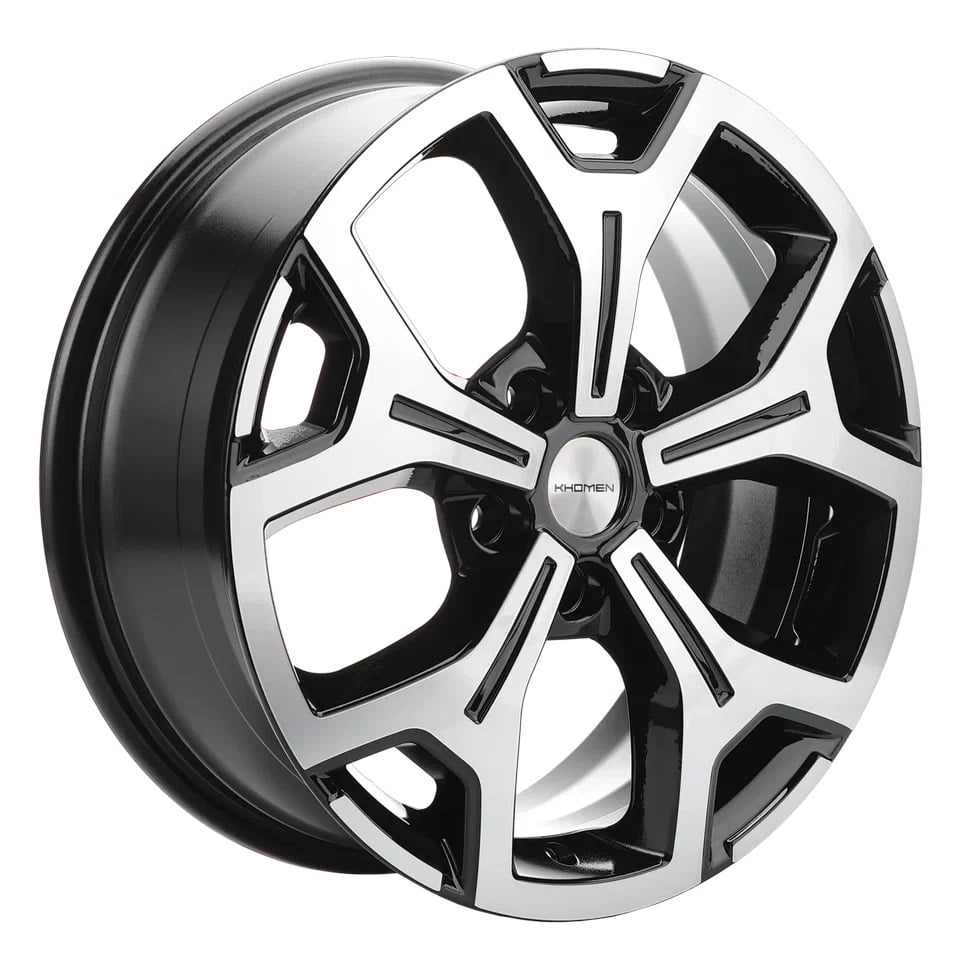 Диск KHW1710 (ZV 17_Chery tigo 7pro) 6,5*17 33 5*108 60,1 BLACK-FP KHOMEN Wheels KHW101716