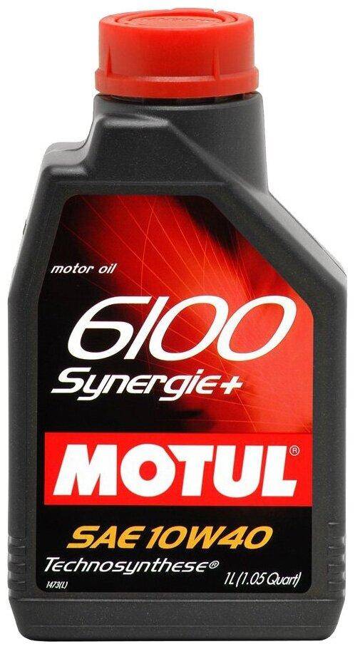 Масло Motul 6100 Synergie+ SAE 10W40 1л