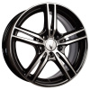 Диск B223 6,5*16 40 5*100 67,1 алмаз черный Vector 22302AB