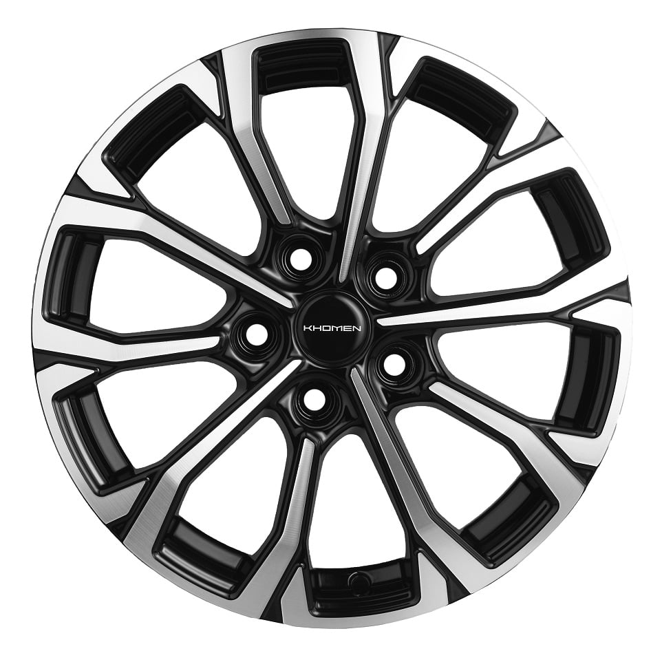Диск KHW1605 (16_Octavia A5/Golf/Jetta) 6,5*16 46 5*112 57,1 BLACK-FP KHOMEN KHW200149