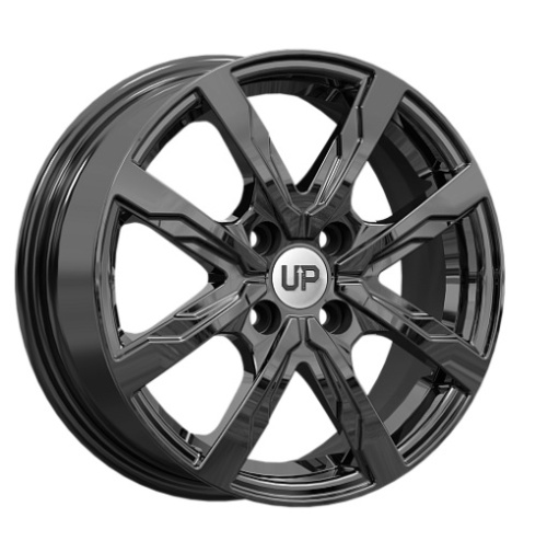 Диск Up122 6*15 43 4*114,3 67,1 New Black Wheels UP 82238