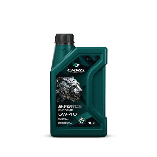 Моторное масло C.N.R.G. N-Force Supreme 5W-40 SN/CF A3/B4 син (НФ) 1 л