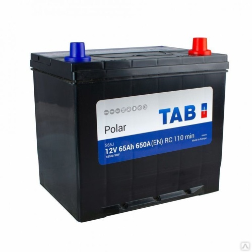 АКБ TAB Polar 6CT-65.0 75D23L