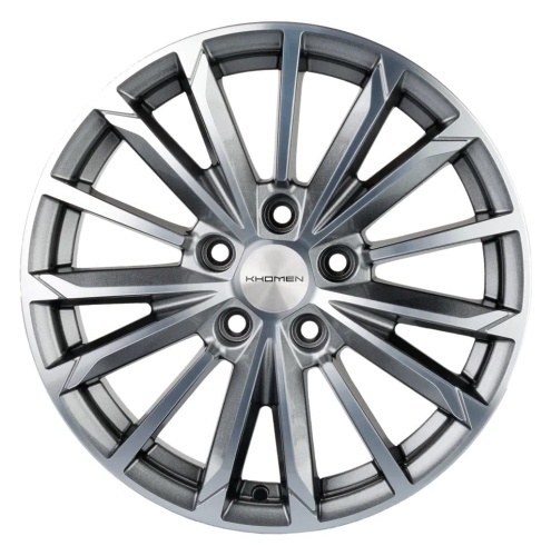 Диск KHW1611 (ZV 16_Mazda 3/ix35)  6,5*16 45 5*114,3 67,1 G-SILVER-FP KHOMEN Wheels KHW102291