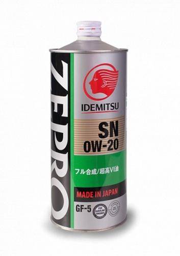 Масло Idemitsu Zepro Eco Medalist SN/GF-5 0W-20, 1л.