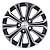 Диск KHW1610 (ZV 16_Tiggo 3) 6,5*16 45 5*108 60,1 BLACK-FP KHOMEN Wheels KHW109053